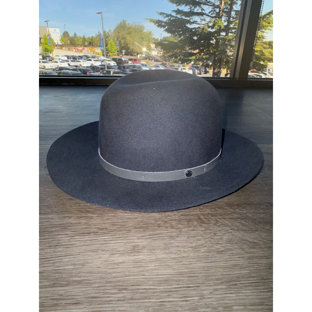 Rag & Bone Women's Gray Bowler Hat, Medium